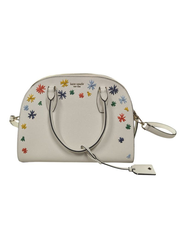 Kate Spade Reiley Raffia Large Dome Satchel