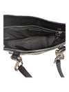Coach Black Patent Leather Double Handle Bag