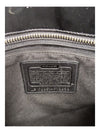 Coach Black Patent Leather Double Handle Bag