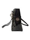 Coach Black Patent Leather Double Handle Bag