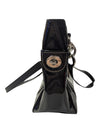 Coach Black Patent Leather Double Handle Bag