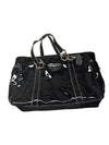 Coach Black Patent Leather Double Handle Bag
