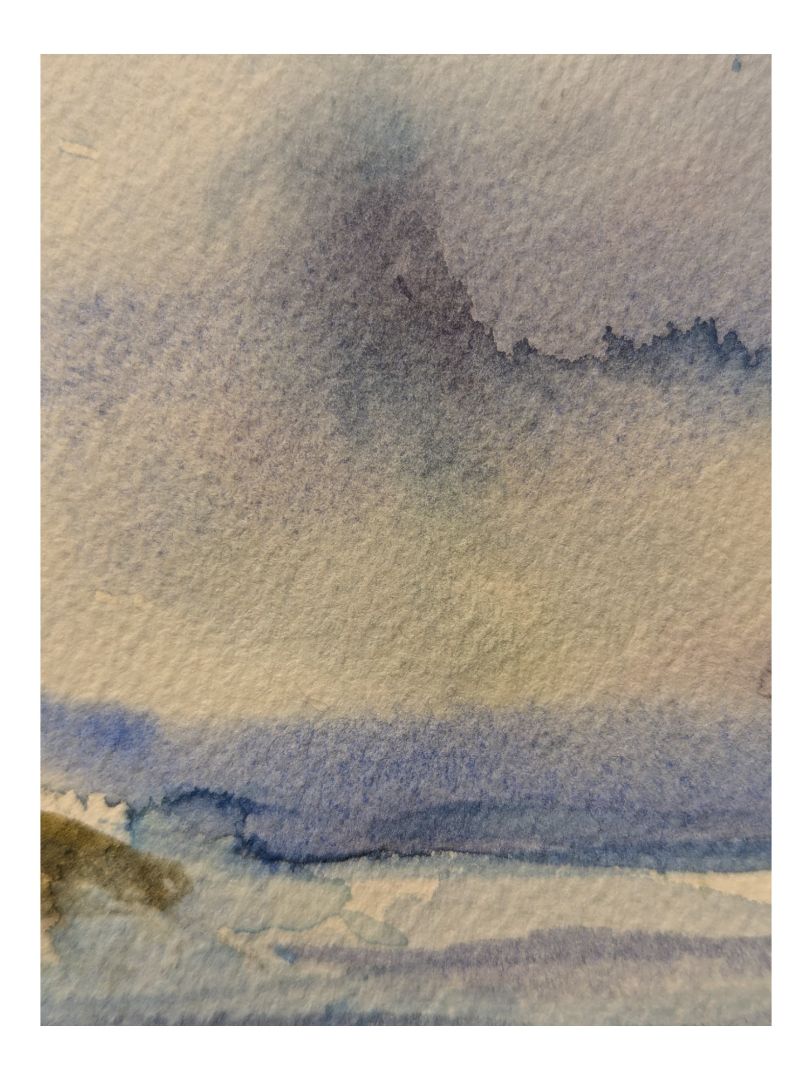 Watercolour Painting of a Lighthouse 12