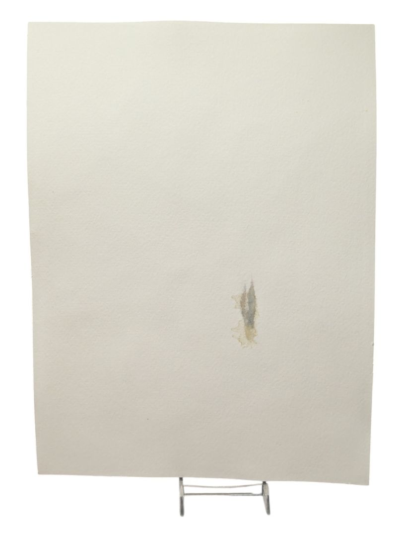 Watercolour Painting of Purple Mountains 9