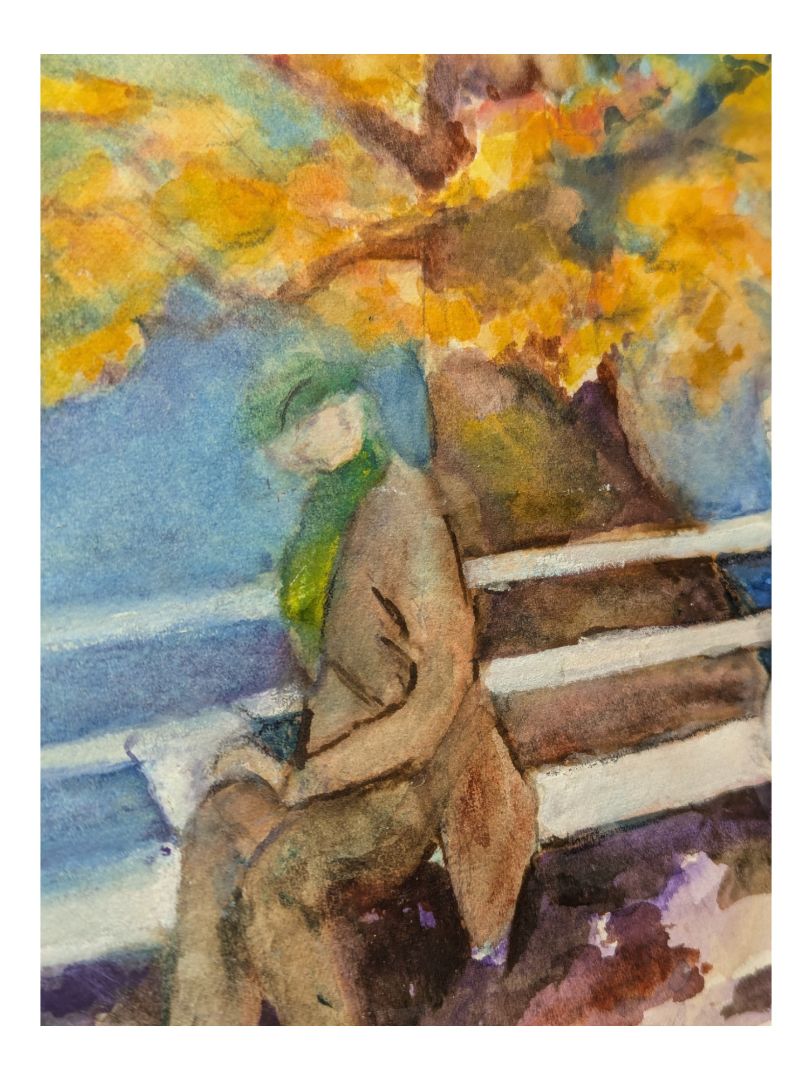 Watercolour Painting of Aging and Forests 12