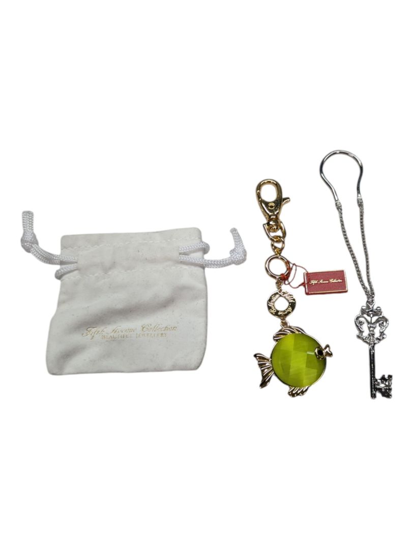 Fish and Key Pendent