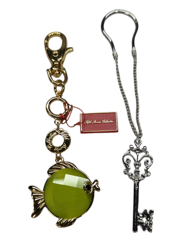 Fish and Key Pendent