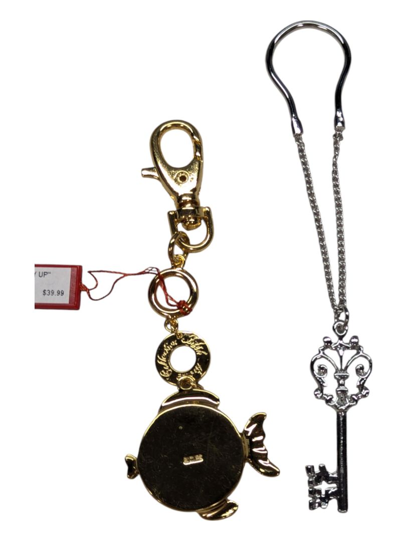 Fish and Key Pendent