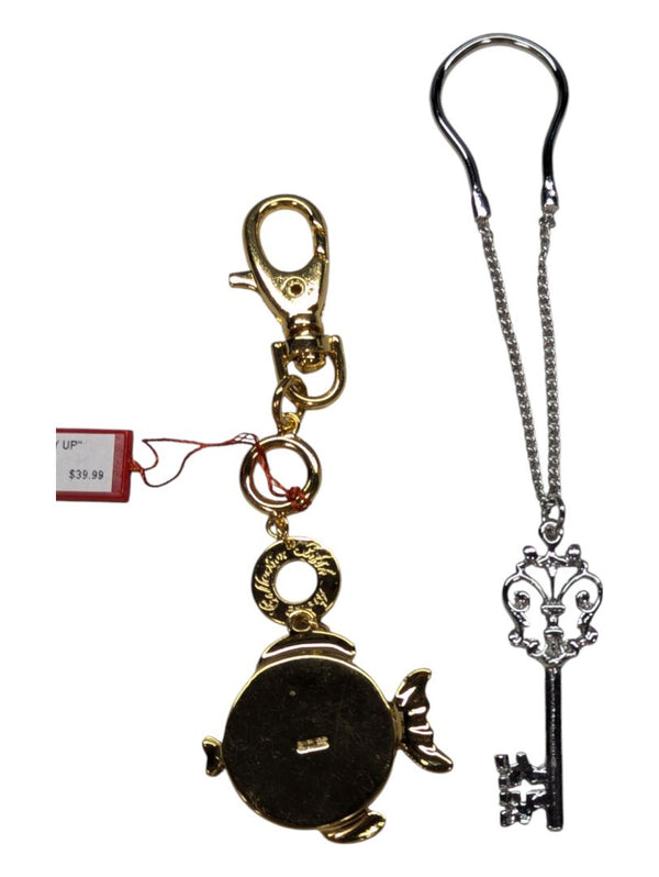 Fish and Key Pendent