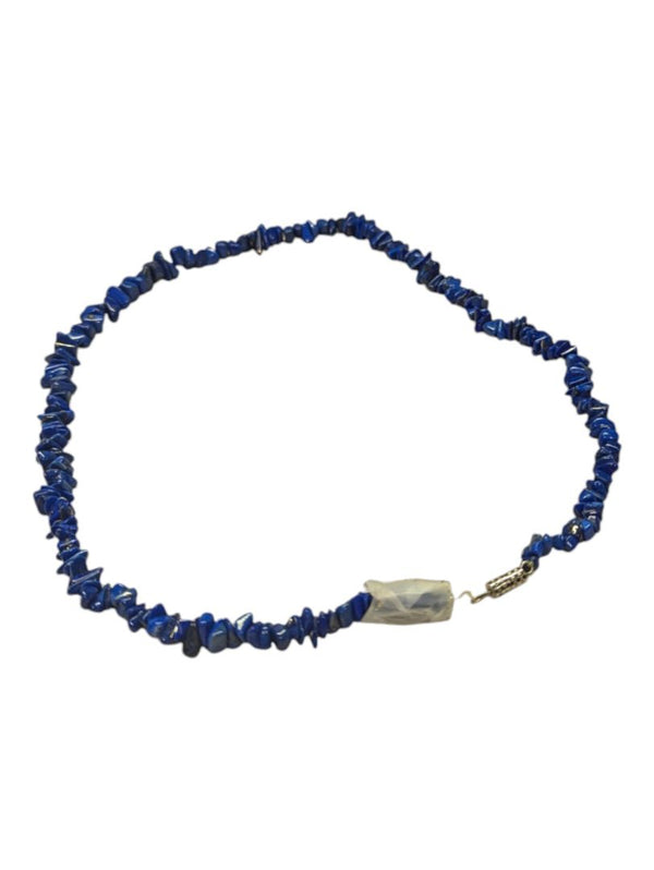 Blue Shards of Lapis Lazuli Necklace