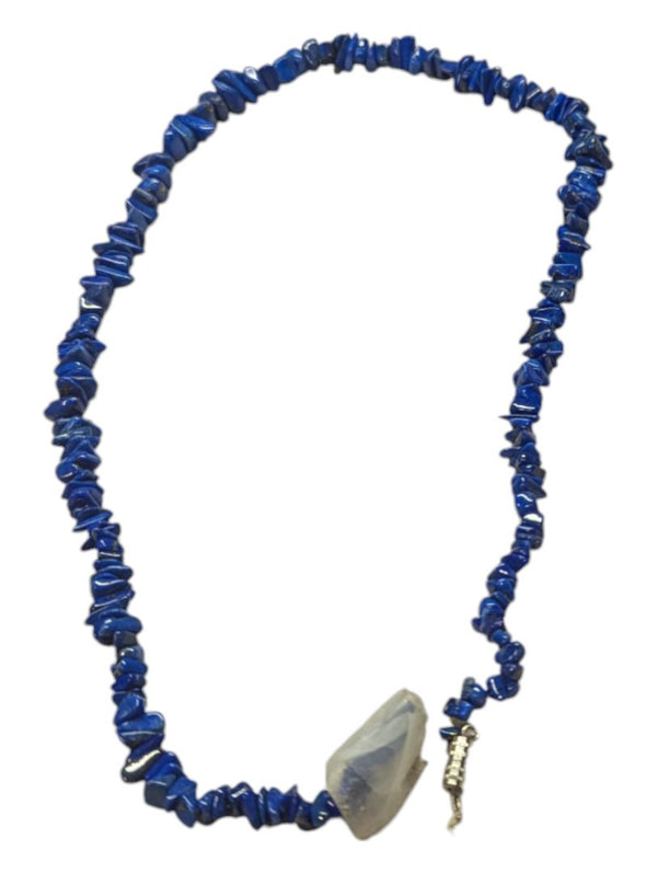 Blue Shards of Lapis Lazuli Necklace
