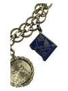 Silver Chain Charm Braclet