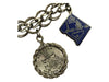 Silver Chain Charm Braclet