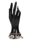 Silver Chain Charm Braclet