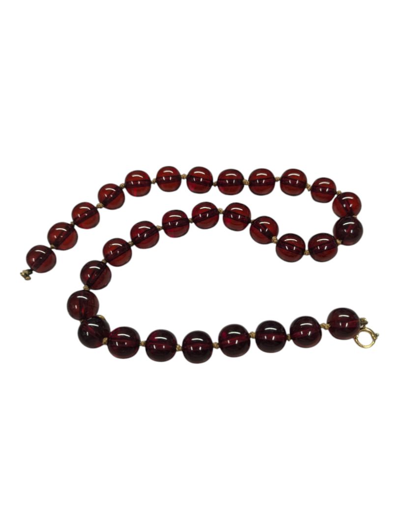 Cherry Bead Necklace