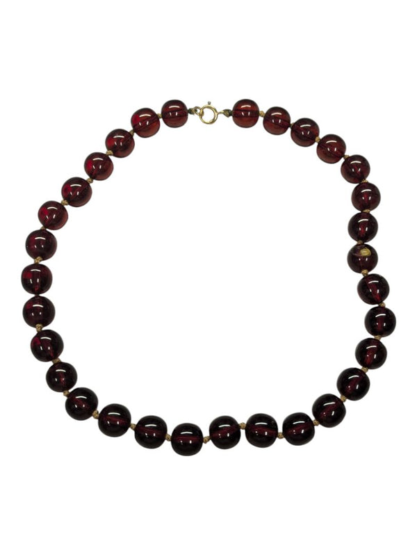 Cherry Bead Necklace