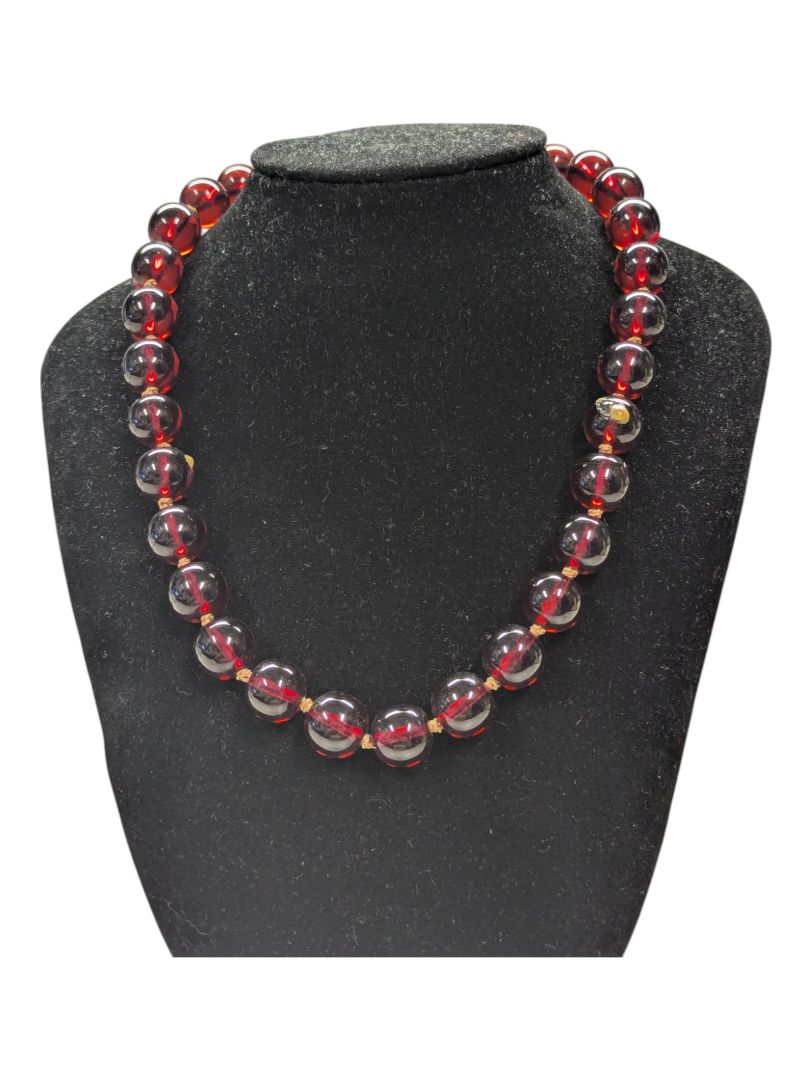 Cherry Bead Necklace