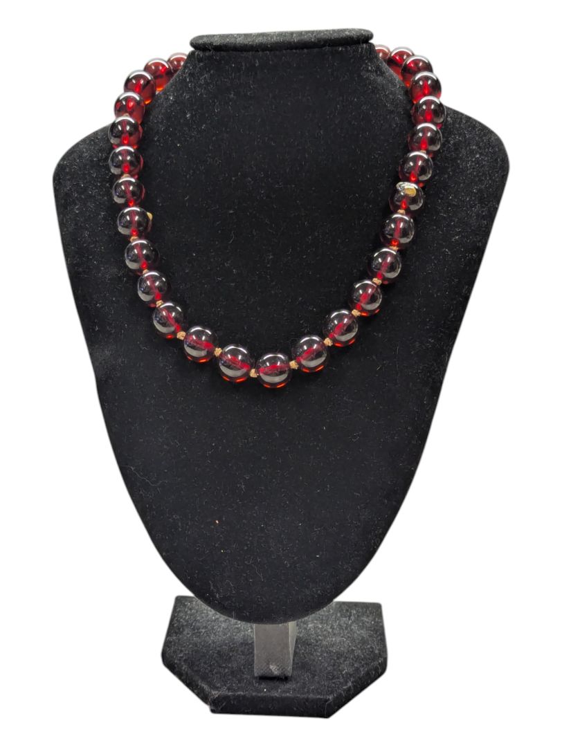 Cherry Bead Necklace