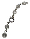 Clear Glass Bead Necklace