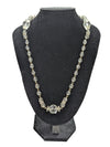 Clear Glass Bead Necklace