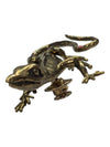 Gold-tone Gecco Brooch