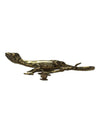Gold-tone Gecco Brooch