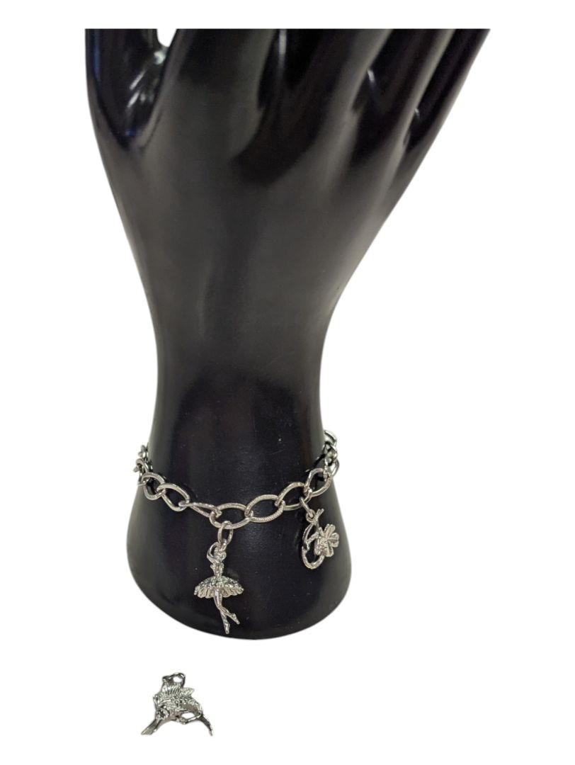 Ballerina Charm Bracelet