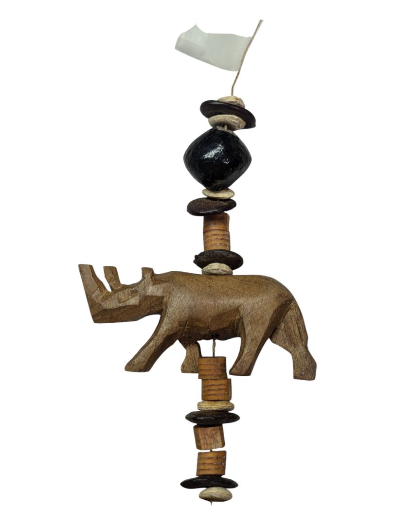 Wooden Safari Bead Necklace