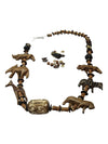 Wooden Safari Bead Necklace