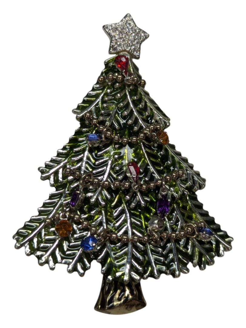 Lot of 3 Christmas Brooches