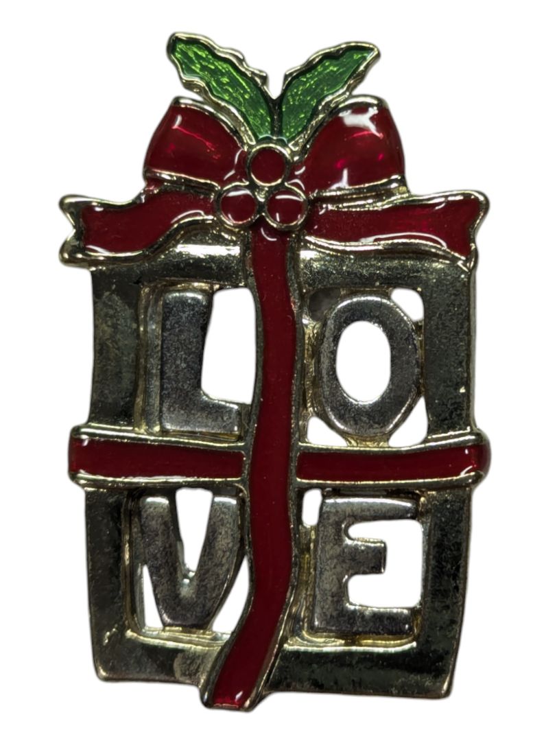 Lot of 3 Christmas Brooches