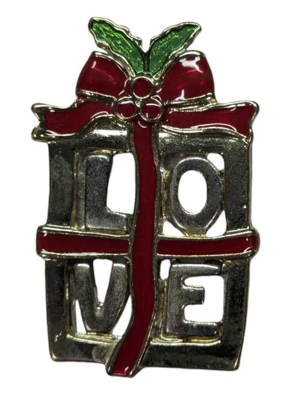 Lot of 3 Christmas Brooches