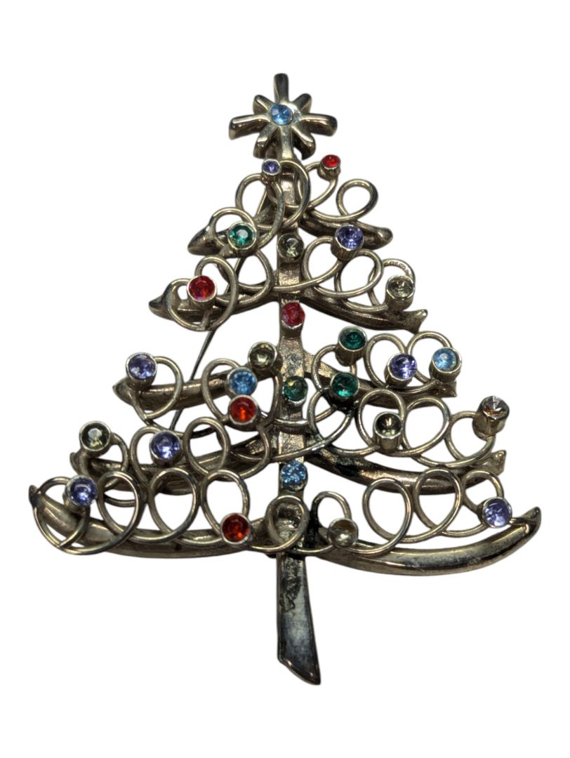 Lot of 3 Christmas Brooches