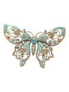 Avon Blue Butterfly Brooch