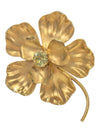 Lot of 4 Gold-toned Brooches
