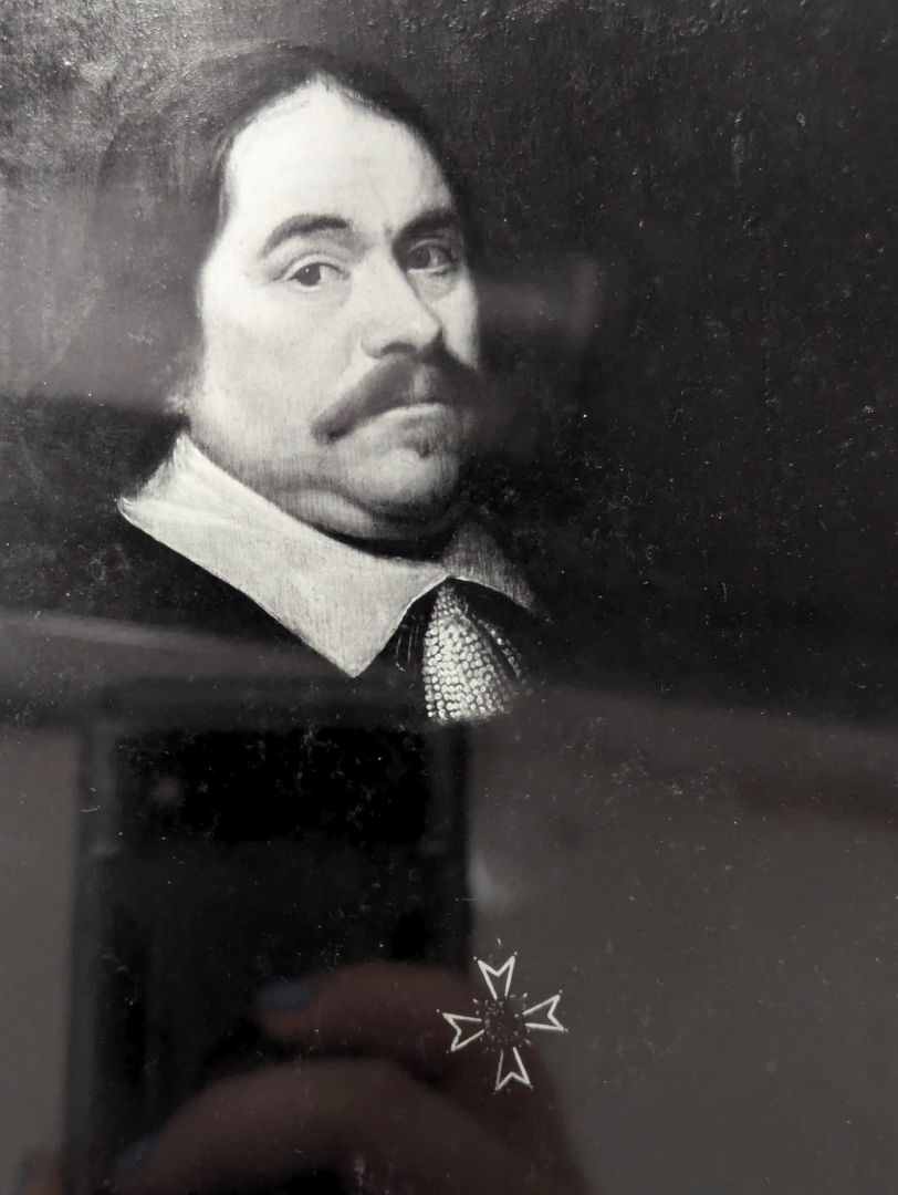 Portait of Cornelius Lampsins 7 1/2