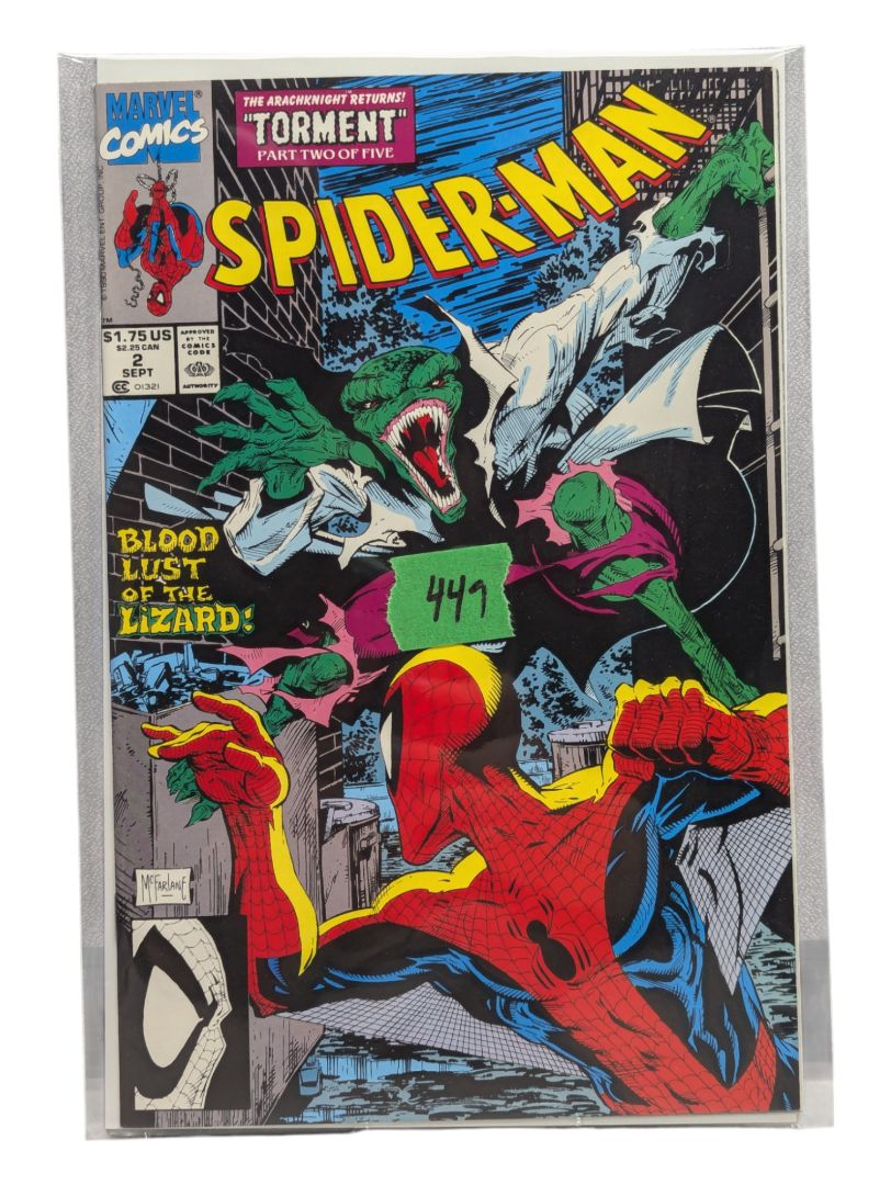 Spider-Man #2 Blood Lust of the Lizard! (1990)
