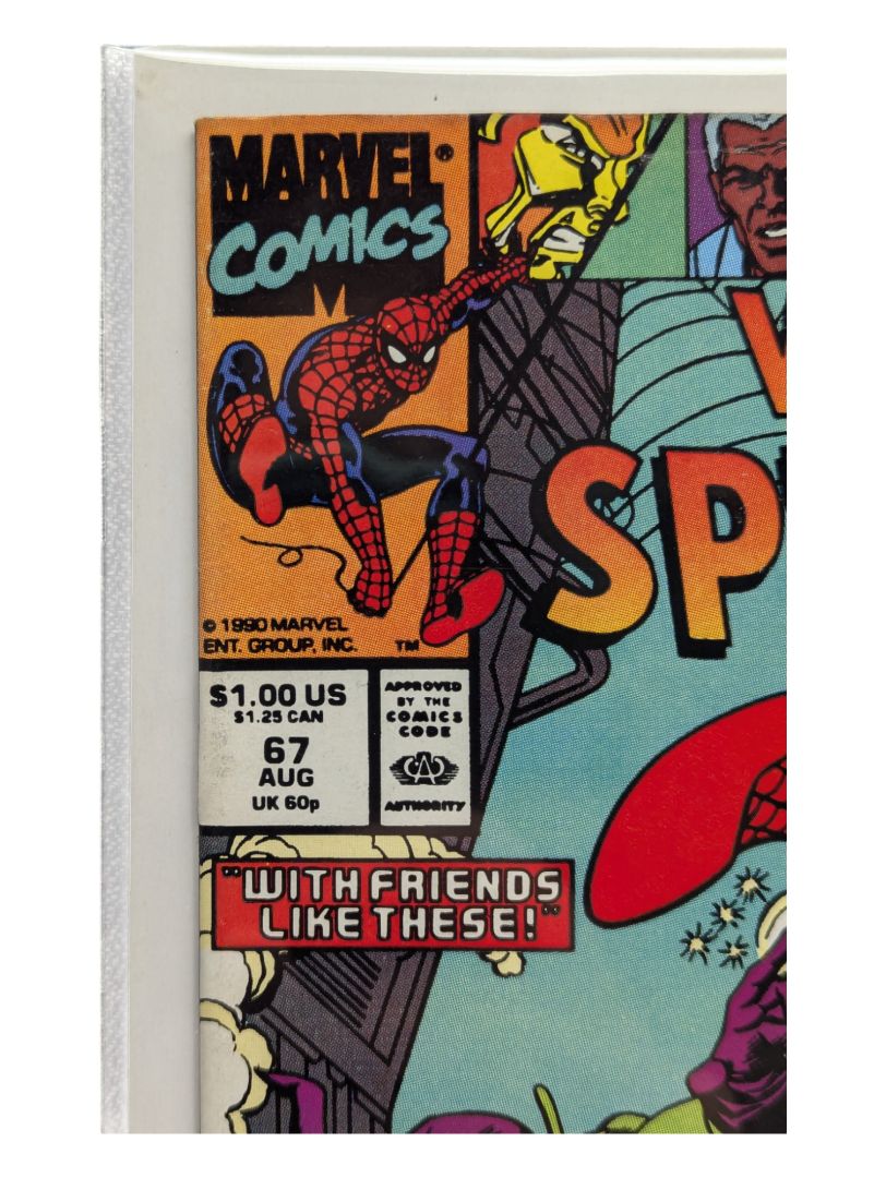 Web of Spider-Man #67 Green Goblin (1990)