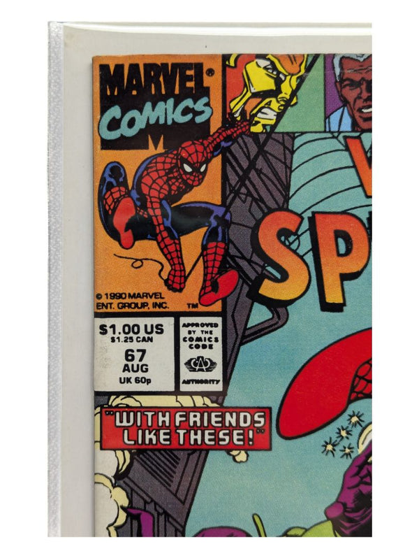 Web of Spider-Man #67 Green Goblin (1990)