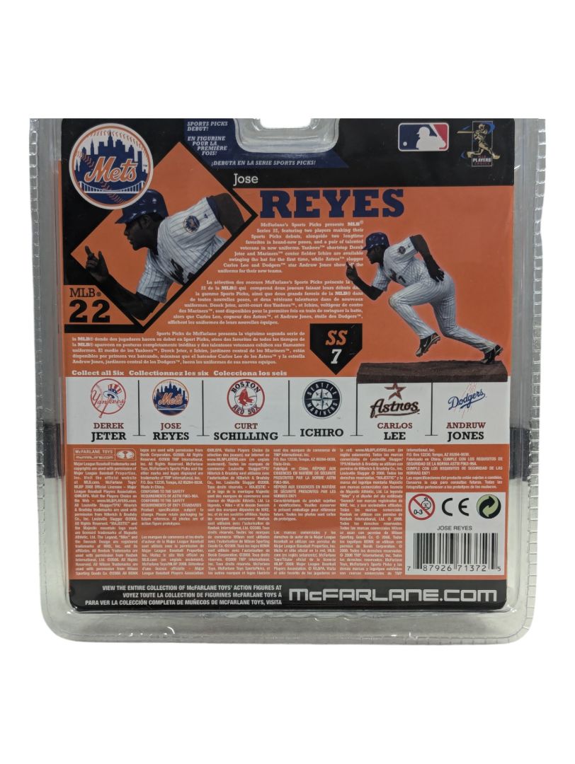 Jose Reyes 2008 McFarlane Sportspick Series 22 Mets