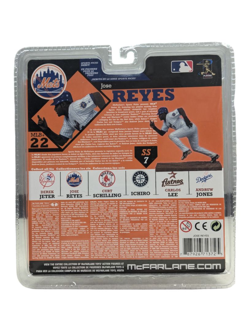 Jose Reyes 2008 McFarlane Sportspick Series 22 Mets