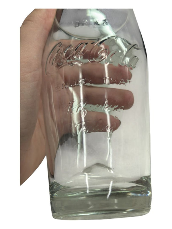 "Enjoy that Refreshing Feeling" Coca-Cola Glass