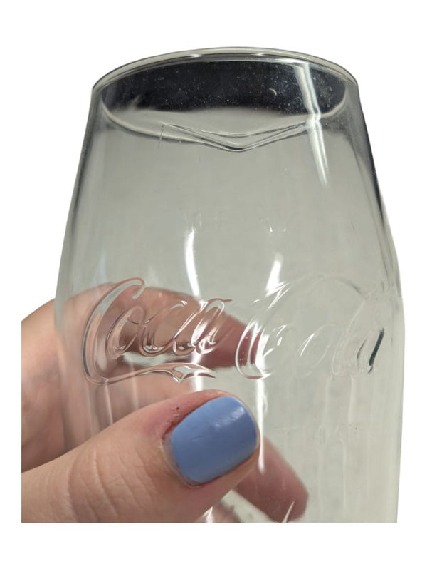 "Enjoy that Refreshing Feeling" Coca-Cola Glass