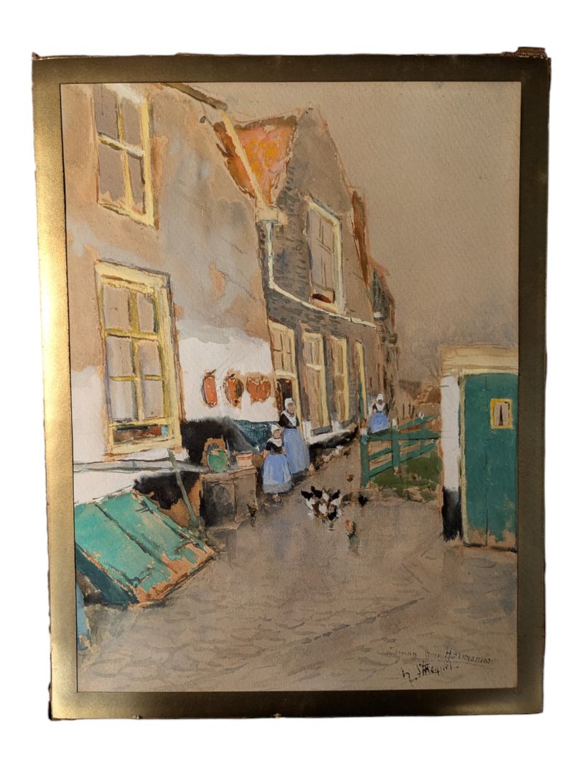 Painting of a Dutch Village 18