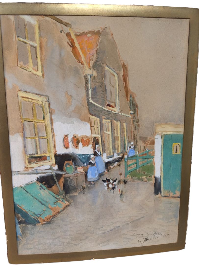 Painting of a Dutch Village 18