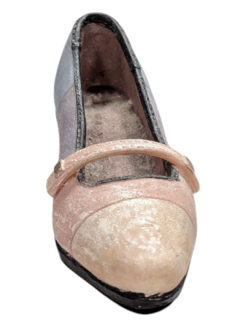 Mini Ceramic Shoe- Pink with Strap