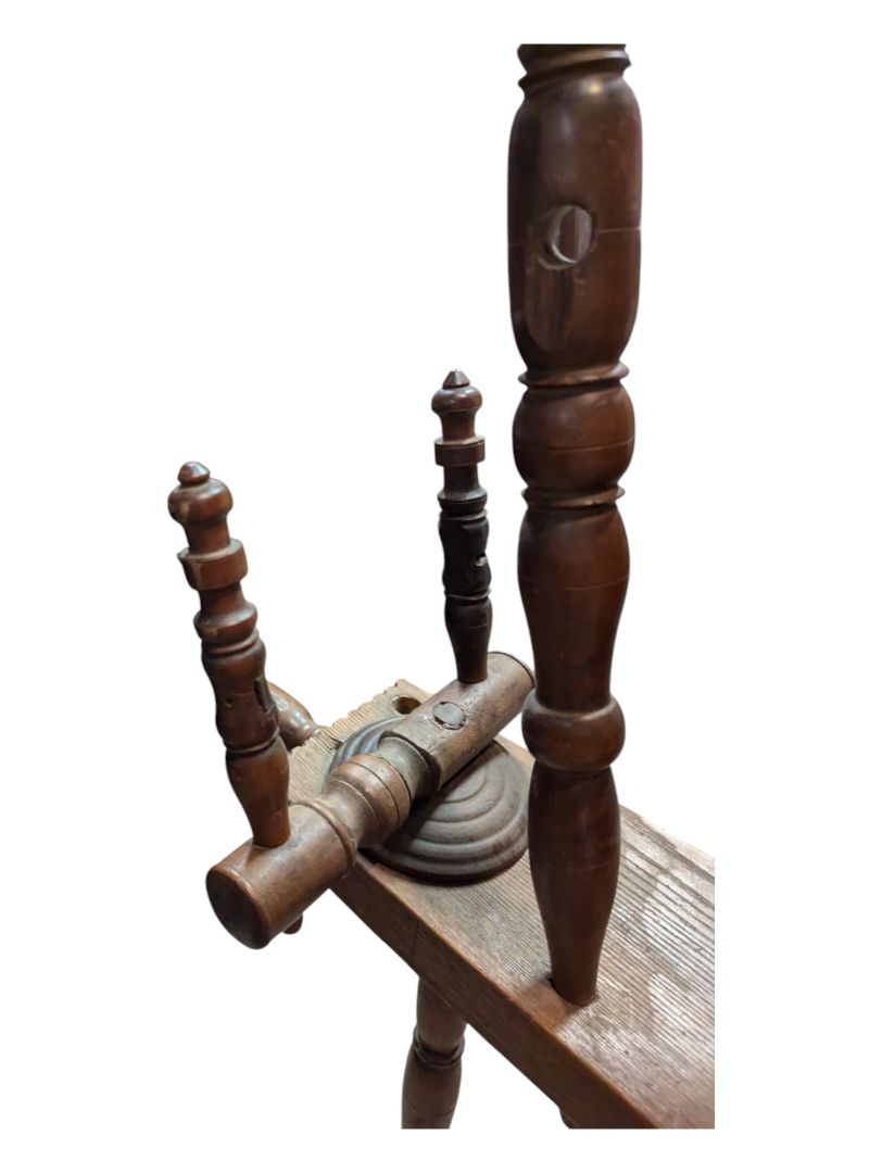 Saxony Style Spinning Wheel