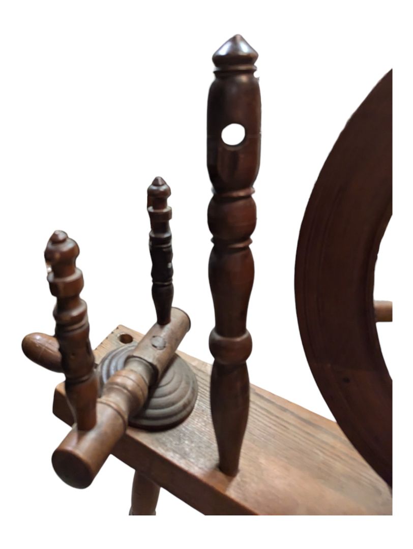 Saxony Style Spinning Wheel