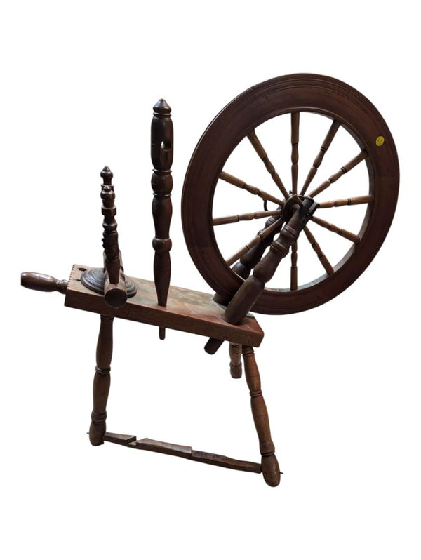 Saxony Style Spinning Wheel
