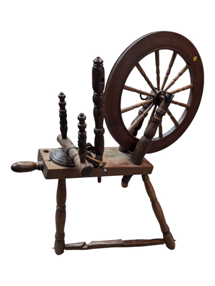 Saxony Style Spinning Wheel